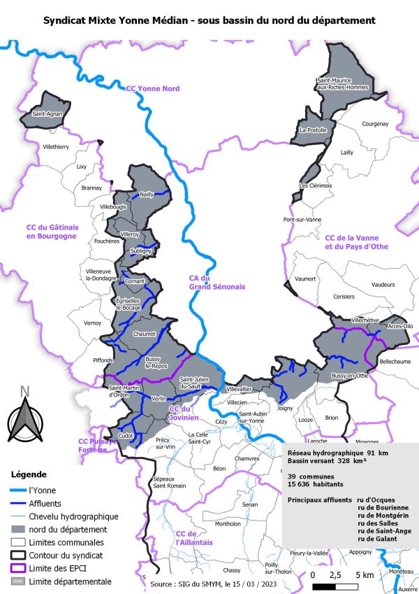 Le Nord du département - Syndicat Mixte Yonne Médian