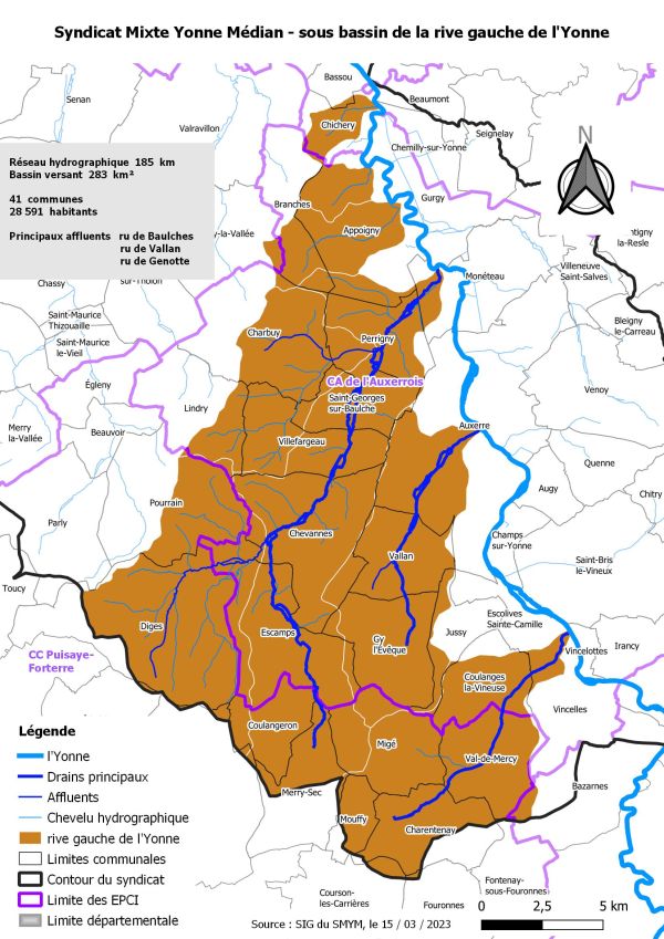 La rive gauche de l'Yonne - Syndicat Mixte Yonne Médian