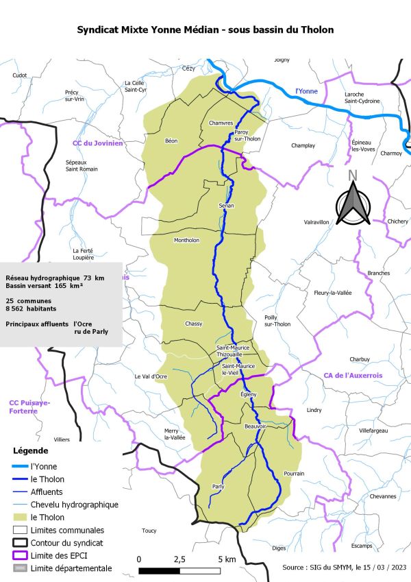 Le Tholon - Syndicat Mixte Yonne Médian